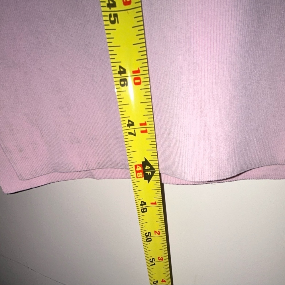 Ted Baker London Lounia Fluted Sleeve Body-Con Sweater Dress Light pink Size 2 - Picture 12 of 16